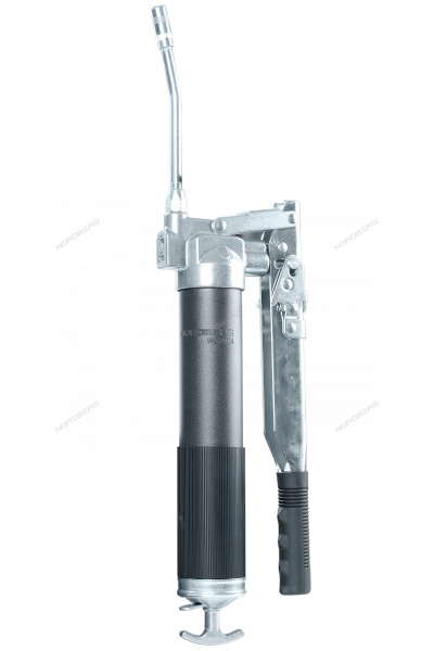 Шприц NORDBERG NO2403 2-х плунжерный для густой смазки, с переключением плунжеров, 400мл