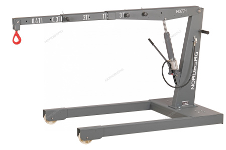 Кран пневмогидравлический грузовой усиленный NORDBERG N3771 (3 т)