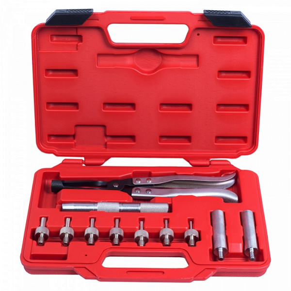 Набор МАСТАК 103-14001C для маслосъемных колпачков и направляющих, 10,8-14,8 мм, кейс, 11 предметов