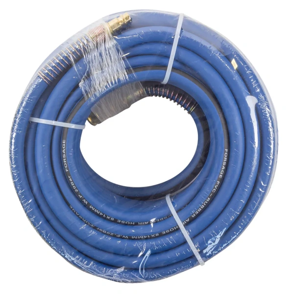 Шланг резиновый армированный с фитингами 8*14мм*20м(для воздуха)