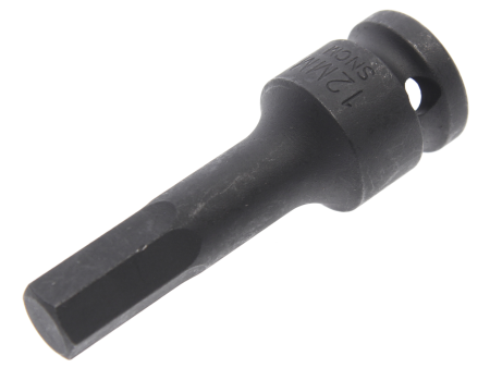 Бита-головка ударная JTC 447912 (1/2", HEX, H12х78 мм)