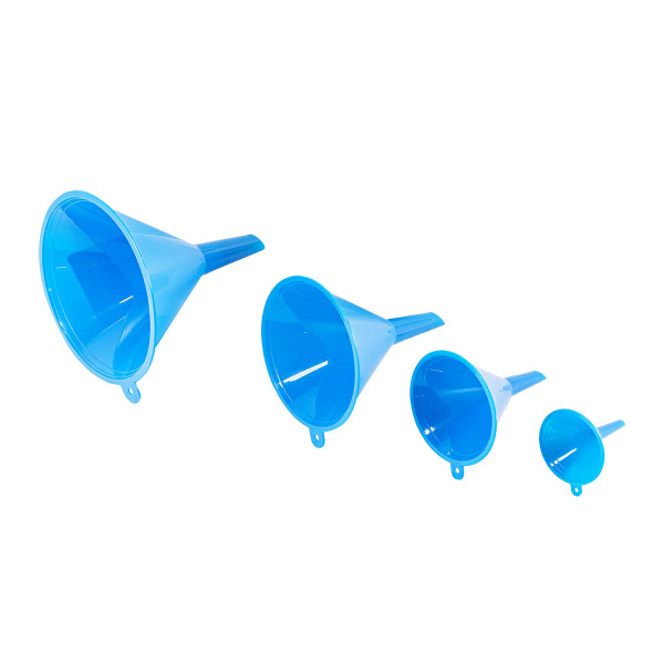 Набор воронок пластиковых, 4пр.(Ø:45, 65, 90, 115мм,L:60, 90, 125,155мм)