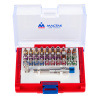 Набор вставок (бит) 1/4", TORX, HEX, PZ, PH, SLOT, 32 предмета МАСТАК 058-10032C