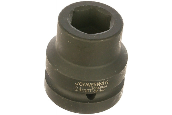 Головка торцевая ударная JONNESWAY S03A8124 (1";DR, 24 мм)