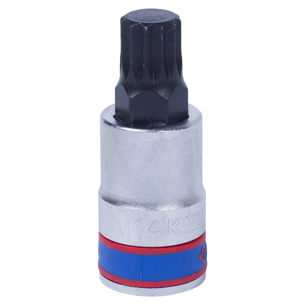 Насадка (бита) торцевая 1/2" SPLINE, M14, L = 60 мм KING TONY 402614