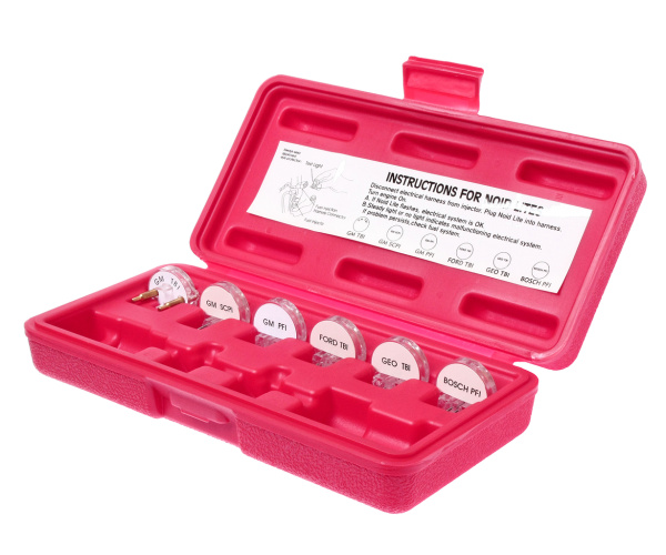 Набор индикаторов для проверки сигналов электронных систем впрыска JTC 1009 (TBI, PFI, SCPI, в кейсе)