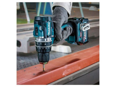 Аккум. ударная дрель-шуруповерт MAKITA XGT  HP002GD201 в кейсе
