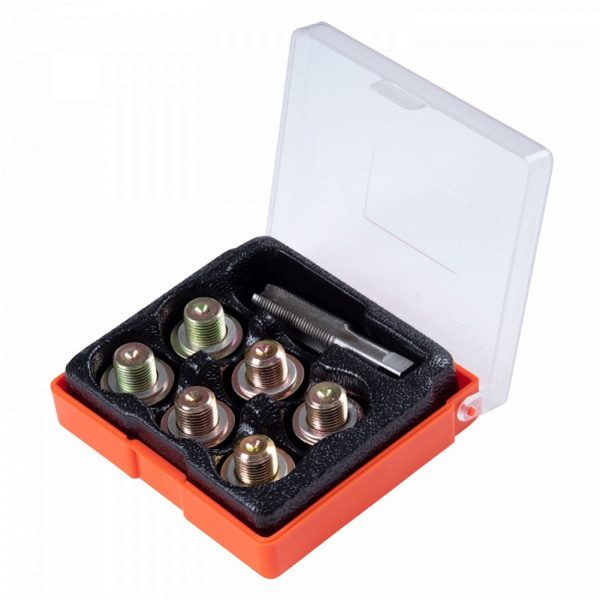 Набор для ремонта масляных пробок AFFIX AF10347014C, М14х1,25, кейс, 19 предметов