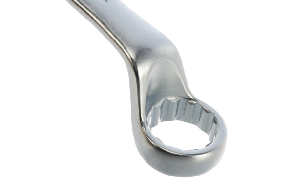 Ключ гаечный накидной W233032, изогнутый 75°, 30х32 мм