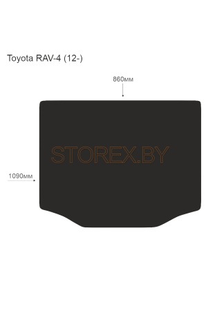 Toyota RAV-4 (12-) Багажник copy