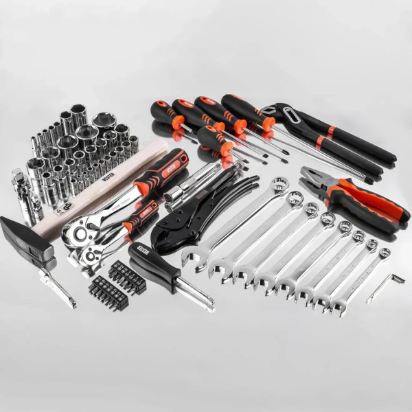 Набор инструментов 72пр. 1/4'', 1/2''