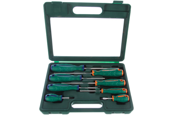 Набор отверток шлиц и крест JONNESWAY D71PP08S .8 предметов