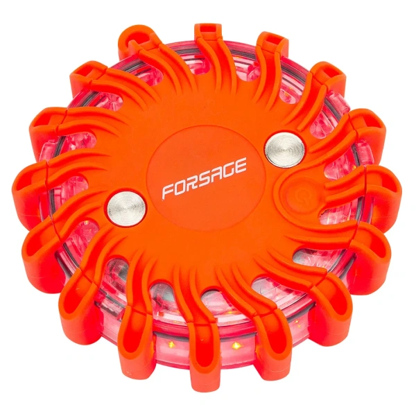 Фонарь переносной светодиодный с магнитом (9 световых режимов, 16 LED, 1хCR23)