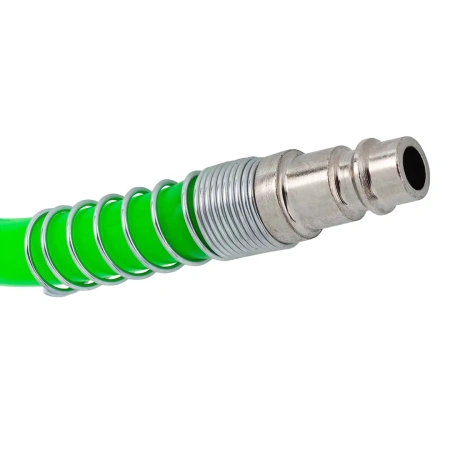 Шланг витой полиуретановый 12мм х 8мм х 10м с быстроразъемами