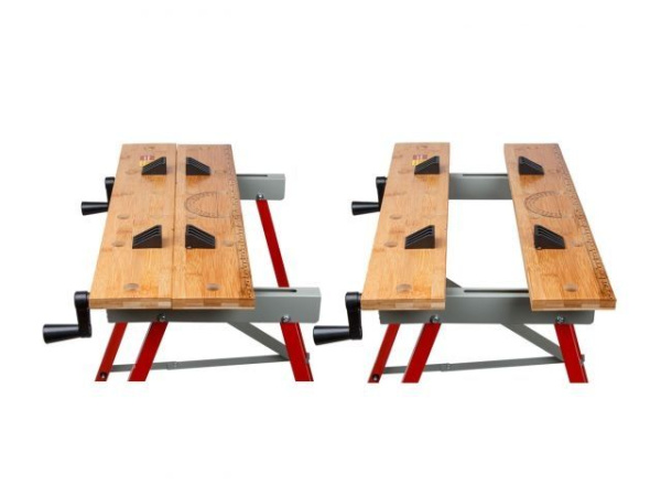 Верстак складной WORTEX WB 5678 БАМБУК, 560x620x780 мм