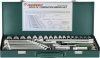 Набор головок торцевых S04H3536S, 3/8"DR, 36 предметов