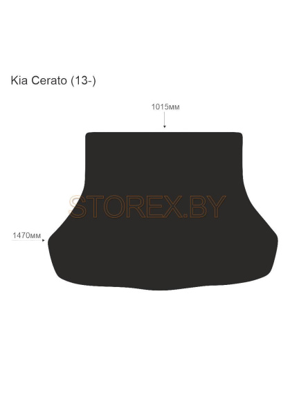 Kia Cerato (13-) Багажник copy