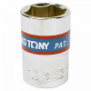 Головка торцевая стандартная шестигранная 3/8", 13 мм KING TONY 333513M