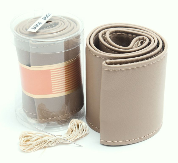 Чехол руля зашивающийся SF-006 Biege