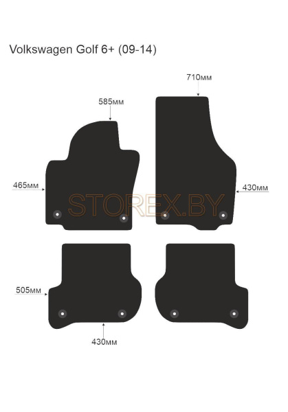 Volkswagen Golf 6+ (09-14) copy