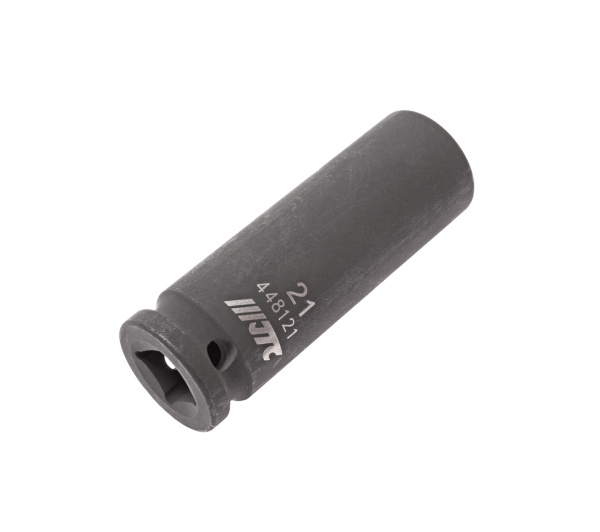 Головка торцевая ударная тонкостенная глубокая JTC 448121 (1/2", 21 мм, L=82 мм)