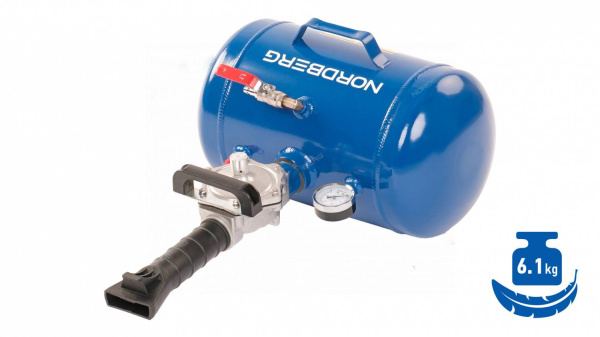 Бустер автоматический NORDBERG CH5AL (алюминиевый ресивер, 18 л)