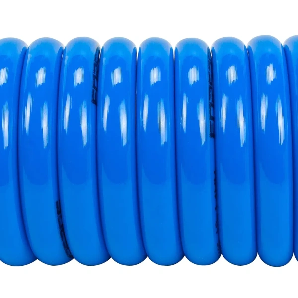 Шланг витой полиуретановый 8мм х 12мм х 20м с быстроразъемами (максимальное давление - 15bar, рабочая температура от -20 до +60 гр.)