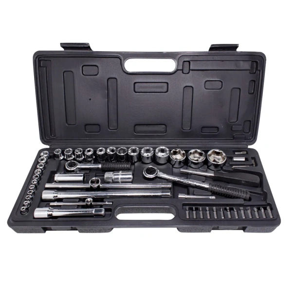 Набор инструментов 52пр. 1/4''1/2''(6гр)(4-32мм)