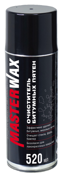 Очиститель битумных пятен MasterWax аэрозоль 520 мл