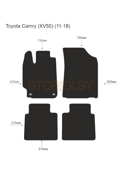 Toyota Camry (XV50) (11-18) copy