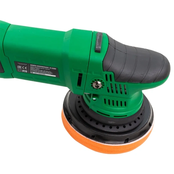 Полировальная машина электрическая эксцентриковая (230V, 1050W, 1400-4800 об/мин, диаметр круга-150мм)