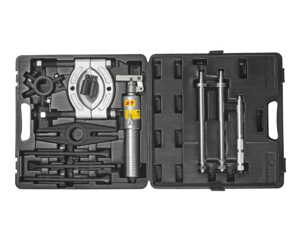 Съемник гидравлический JTC PM820 (8 т, длина 229x270, ширина 100x95, поршень 85 мм, масса 18 кг в кейсе)