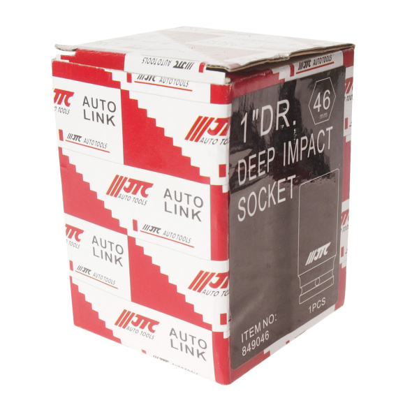 Головка торцевая ударная глубокая JTC 849046 (1", 46 мм, L=92 мм)