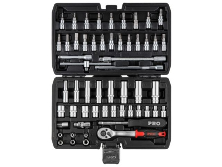 Набор головок и бит 56пр. 1/4" PRO STARTUL STUTTGART (PRO-056S)