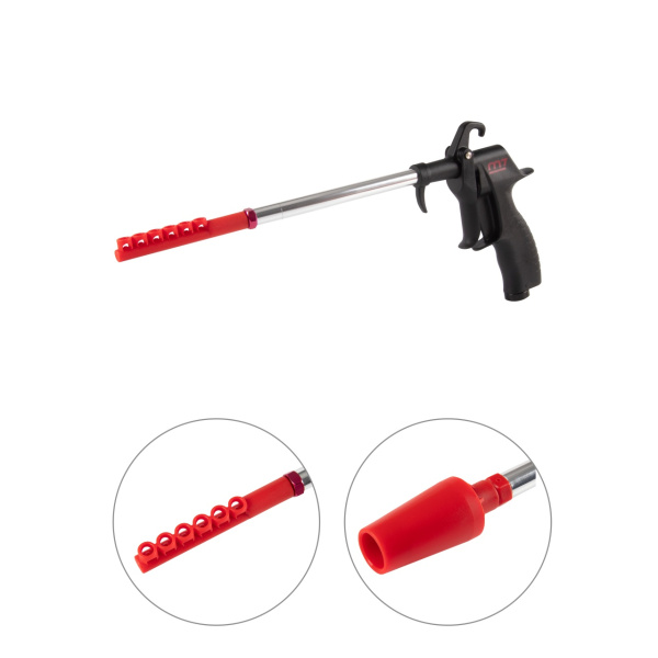 Пистолет продувочный MIGHTY SEVEN JC-110LD (8,5 бар, 250 мм, 2 насадки)