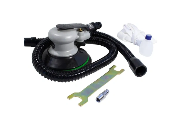 Пневмошлифовальная орбитальная машинка с принудительной системой пылеотвода 6''(150мм,12000об/мин, 79л/мин,6.3Bar)