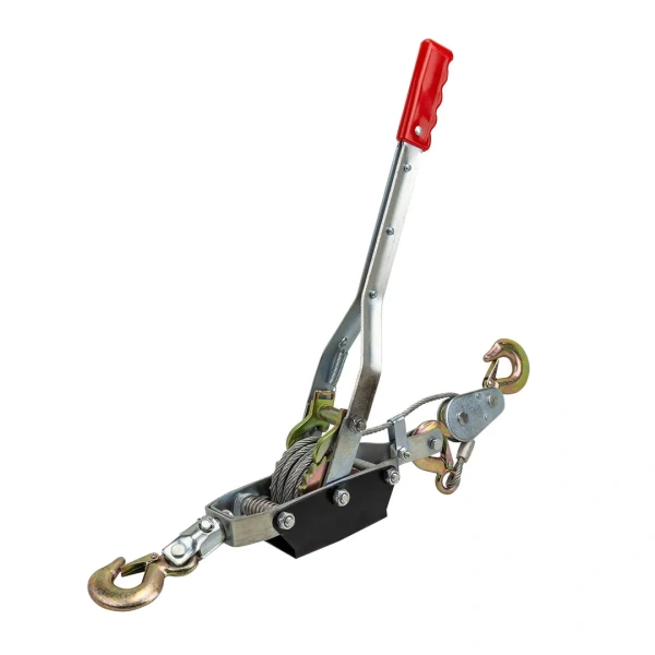 Лебедка рычажная тяговая ,4т (диаметр троса -6мм,длина троса 1.75/3.5м)