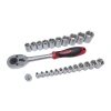 Набор инструментов 25пр.1/4'' 3/8''(6-гр.)(4-19мм),в пластиковом держателе