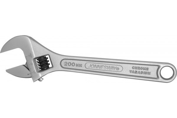 Ключ разводной JONNESWAY W27AS8 (0-24 мм,  L-200 мм)