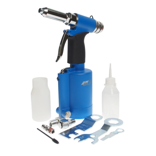 Заклепочник пневматический усиленный JTC 7727 (1/4", шток 18 мм, 90PSI 2000LBF)