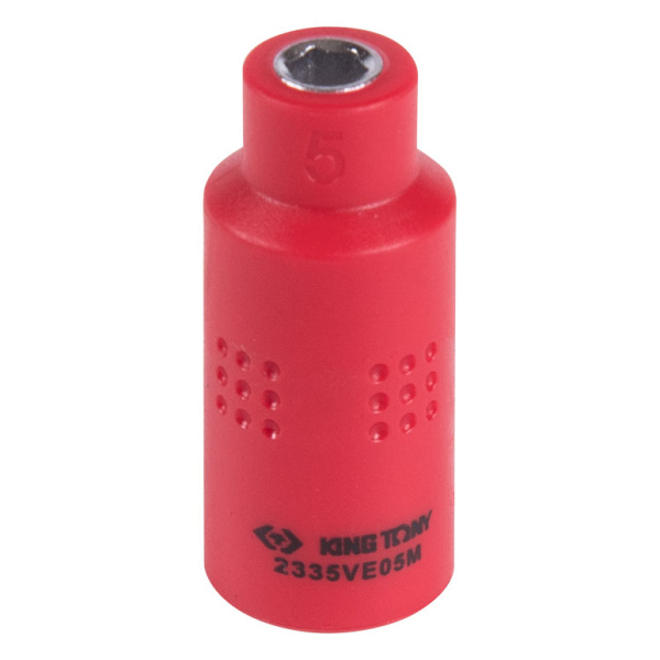 Головка торцевая диэлектрическая KING TONY шестигранная 1/4"