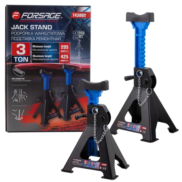 Подставка ремонтная 3т (h min 295мм,h max 425мм) (к-т 2шт)