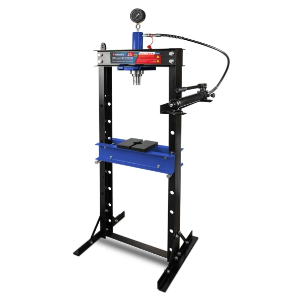 Пресс гидравлический напольный 20т (рабочая высота: 0-1010мм, рабочая ширина: 490мм, ход штока: 175мм)
