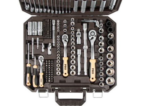 Набор головок и ключей 219пр. 1/4",3/8",1/2" PRO STARTUL DAKAR (PRO-219DK)