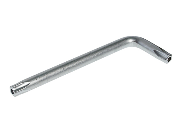 Ключ TORX Г-образный 5-гранный JTC 71927 (TS27H, L=64 мм)