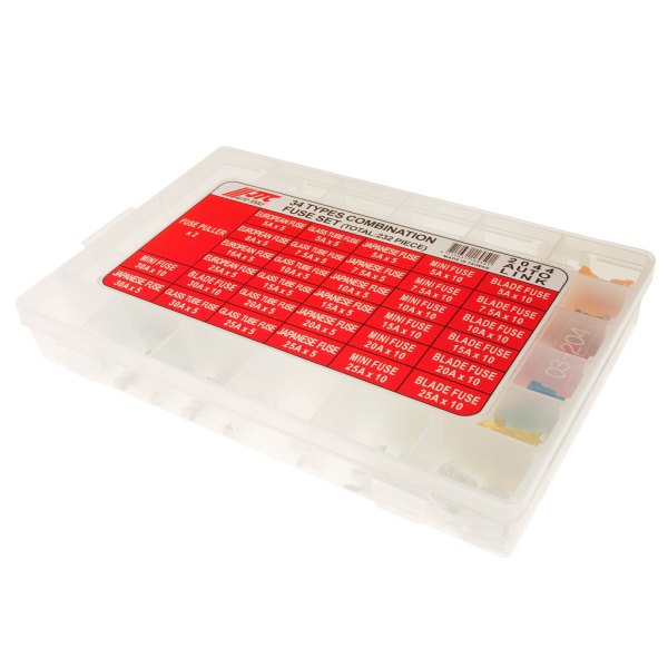 Предохранитель JTC 2044 (232 шт., 34 вида в боксе)