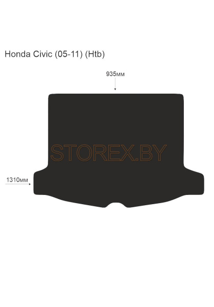 Honda Civic (05-11) (Htb) Багажник copy