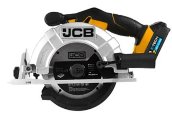 Пила циркулярная аккум (JCB-18CS-B-E)18V,3650 об/мин,диаметр диска 165мм в к-те с зарядным уст-вом(JCB-18VFC-E) 2.4A и батареей аккум(JCB-20LI-E)2.0AH