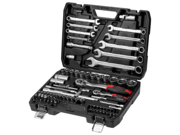 Набор головок и ключей 82пр. 1/4",1/2" PRO STARTUL STUTTGART (PRO-082S)
