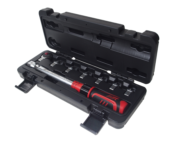 Ключ динамометрический с рожковыми насадками JTC 6832K (10-60 Нм, 9-12 мм, 7-13 мм, 8 предметов)